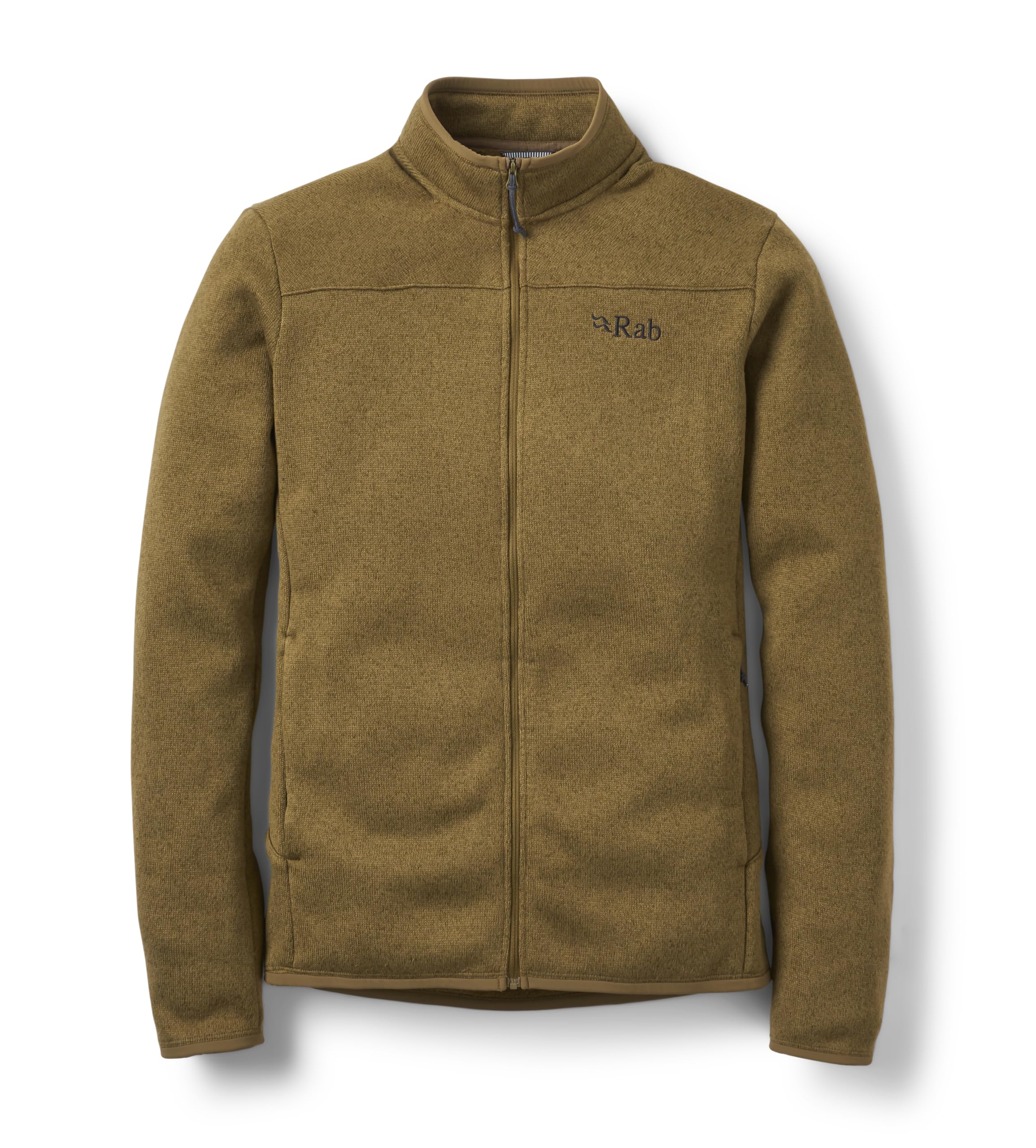 Rab Men's Ryvoan Jacket - Full-Zip Fleece Coat for Trekking & Casual Use - Oak - Large