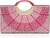 GESU Clutch Purses for Women Rhinestone Evening Bag Wedding Party Cocktail Purses Handbags