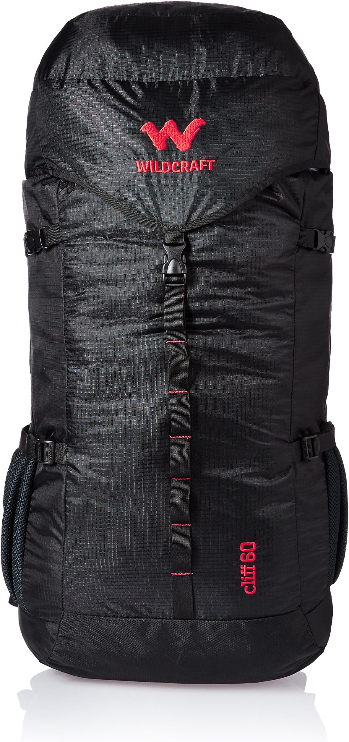 60 Ltrs Black Rucksack (8903338073819) (Extra Large Size)