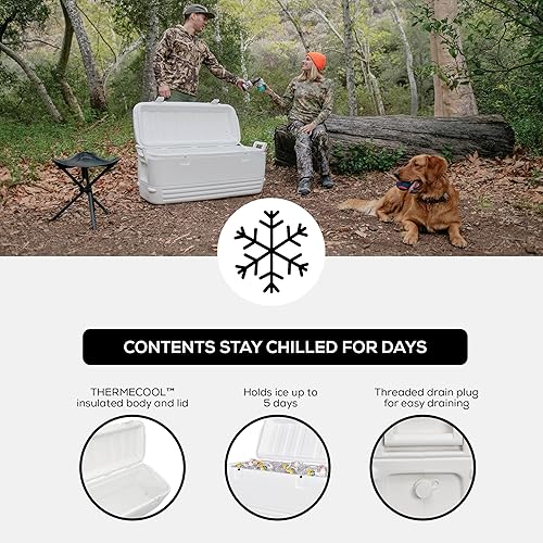 Miniatura 3 de Igloo Enfriador polar de 100 cuartos de galón - 150 cuartos de galón totalmente aislado