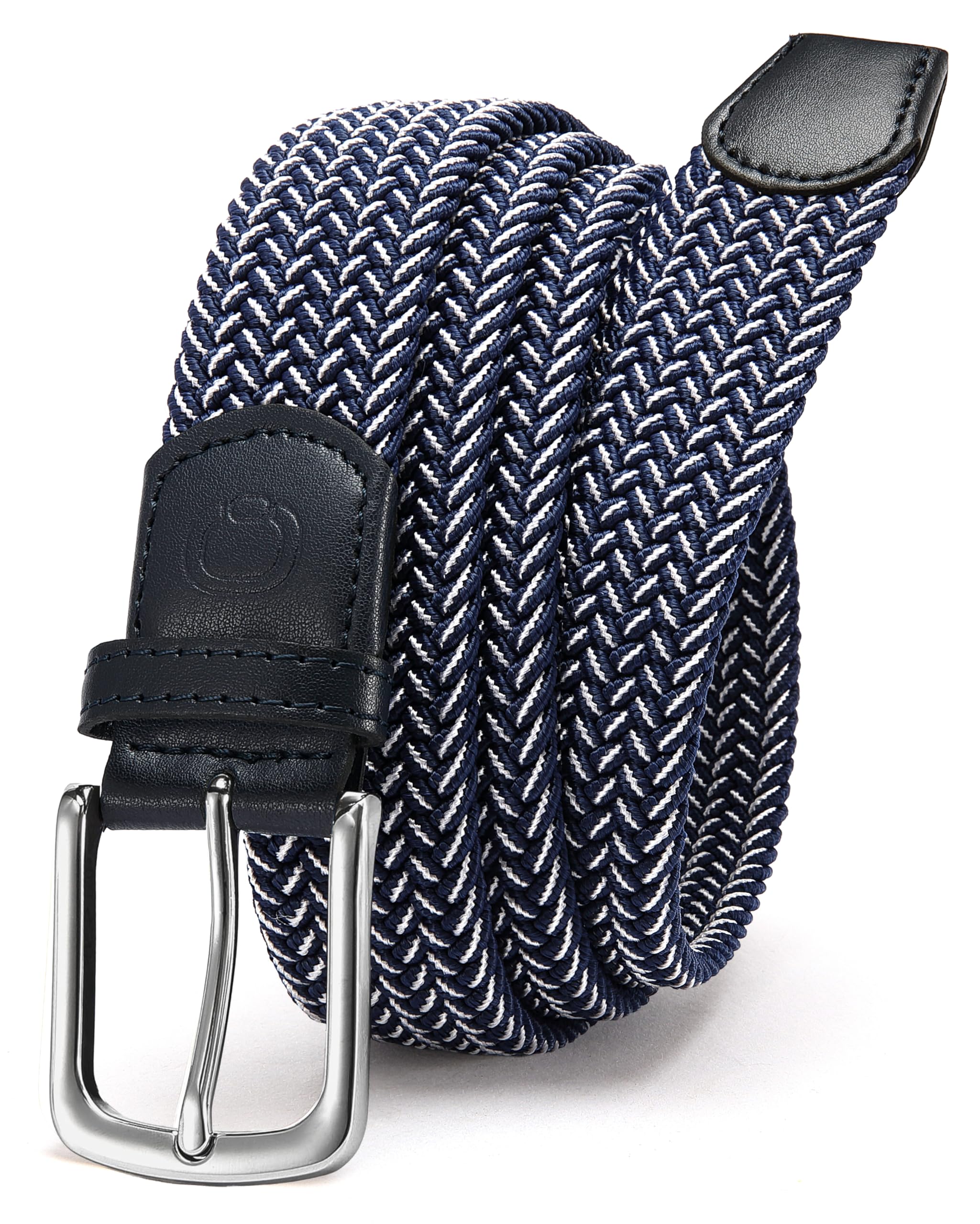 CHAOREN Stretch Belt for Men - Elastic Belt for Golf &amp; Casual Wear