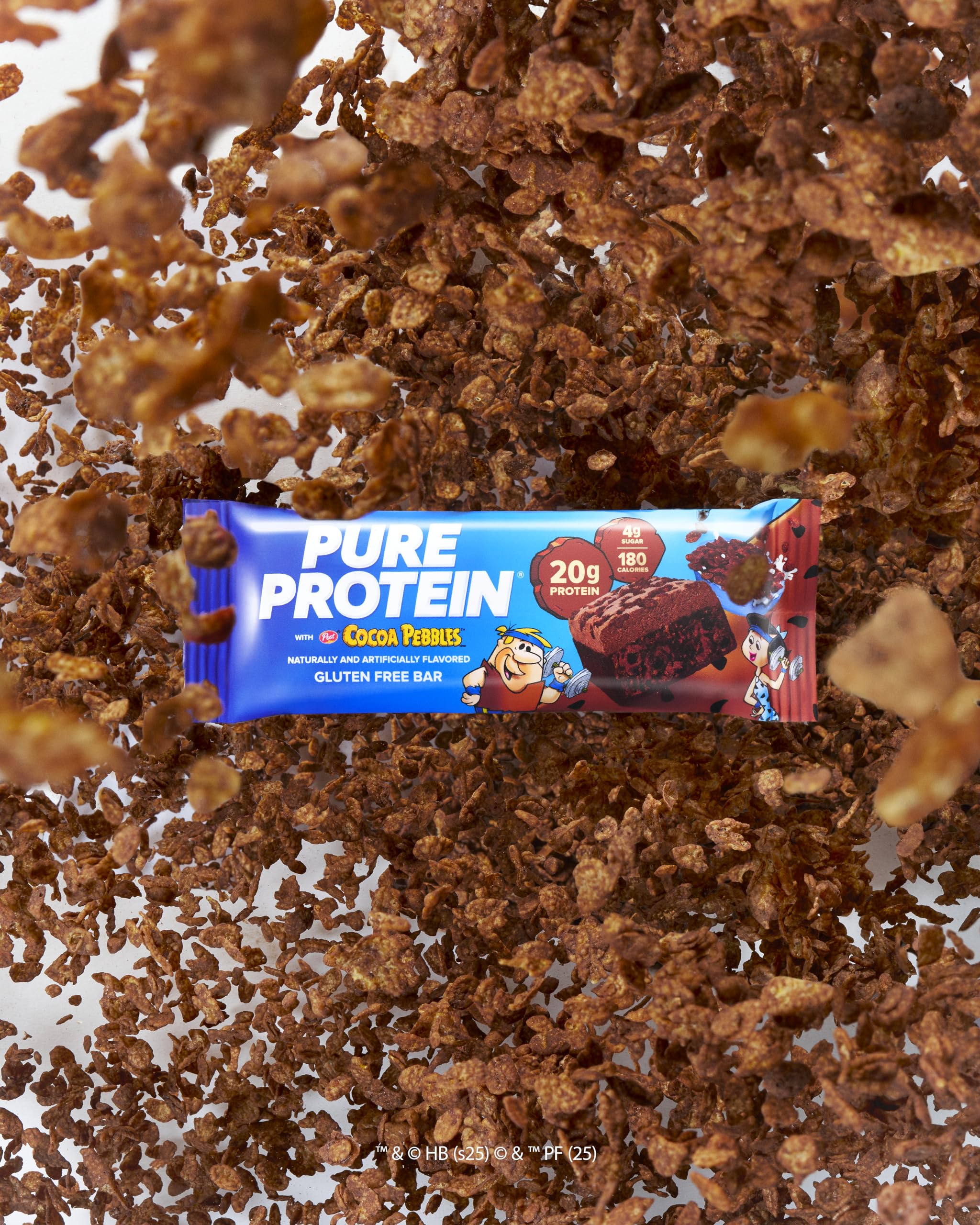 Pure Protein Cocoa PEBBLES™ Protein Bars, 20g Protein, Gluten Free, 4 Ct — Amazon image 3