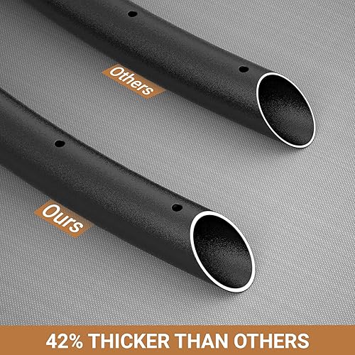 Miniatura 3 de Onlyfire Anillo redondo de acero negro de 6.0in, anillo único