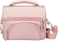 Vista 11 de Bolsa de almuerzo prémium Bentgo® duradera y aislada, con bolsillo exterior con cremallera, bolsillo interior de malla, correas acolchadas