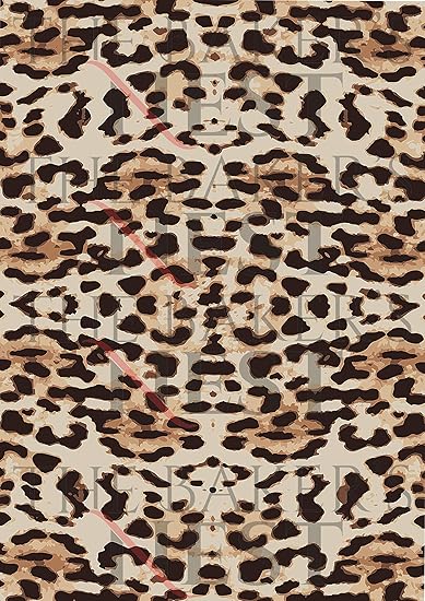 The Baker's Nest - Animal Print Theme Pre-Printed Edible A4 Wafer Paper Sheets (Design 1)BUY ANY 3 SIDE WALL SHEETS GET 1 PACK OF COUPLES FREE, BUY ANY 5 SIDE WALL SHEETS GET 1 PACK OF COUPLES AND 1 PACK OF RED HEARTS FREE