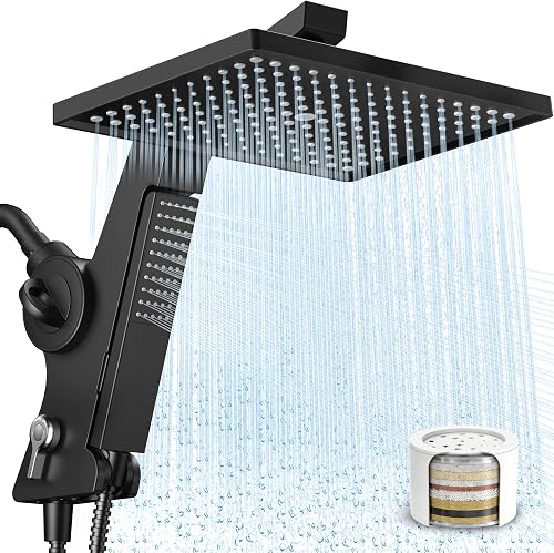 55% off promo code for MakeFit Filtered Rain Shower Head with Handheld Combo High Pressure 12'' Rainfall Shower Heads & Hidden Detachable Wand Dual on Amazon