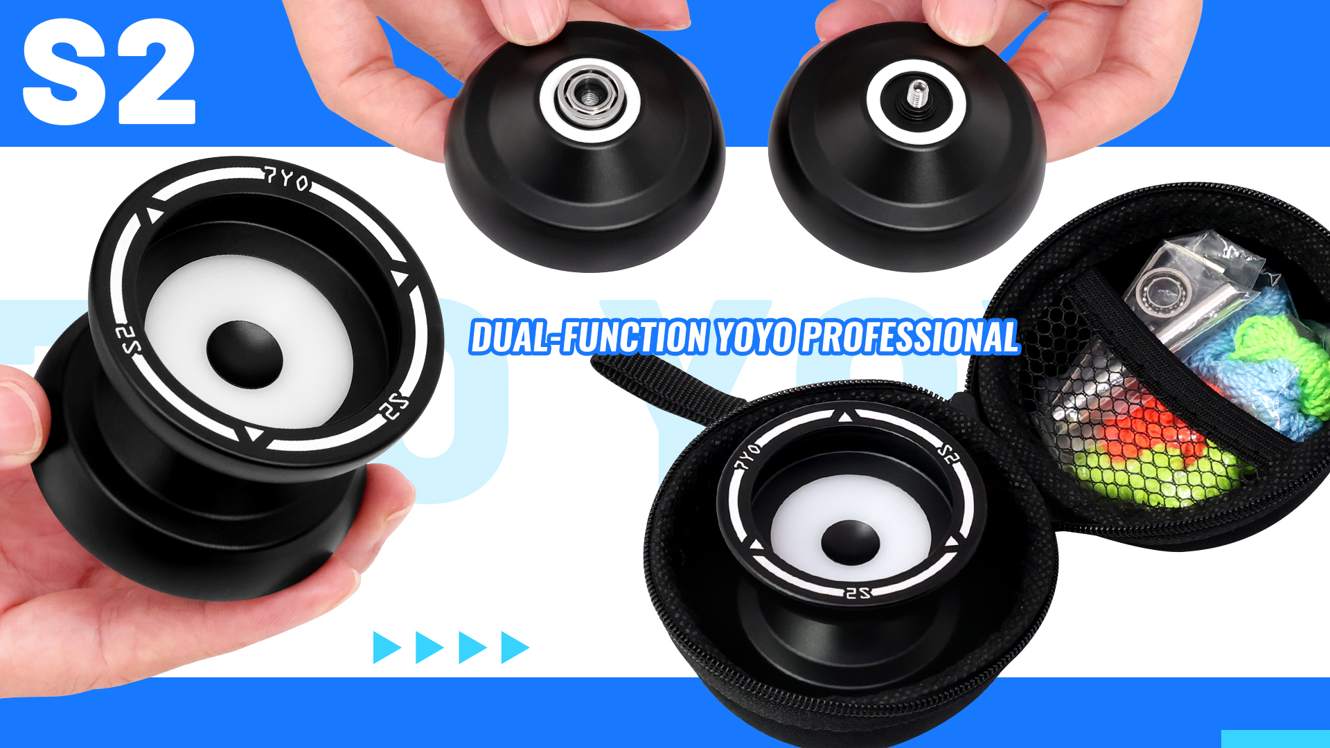 Amazon.com: 7YO S2 Responsive Yoyo for Kids 8-12, Yoyo