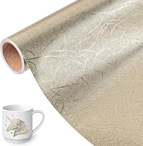 Vinilo adhesivo holográfico con patrón de adoquín rollo de vinilo permanente de 12 x 6 pies para manualidades regalos de bricolaje calcomanía de