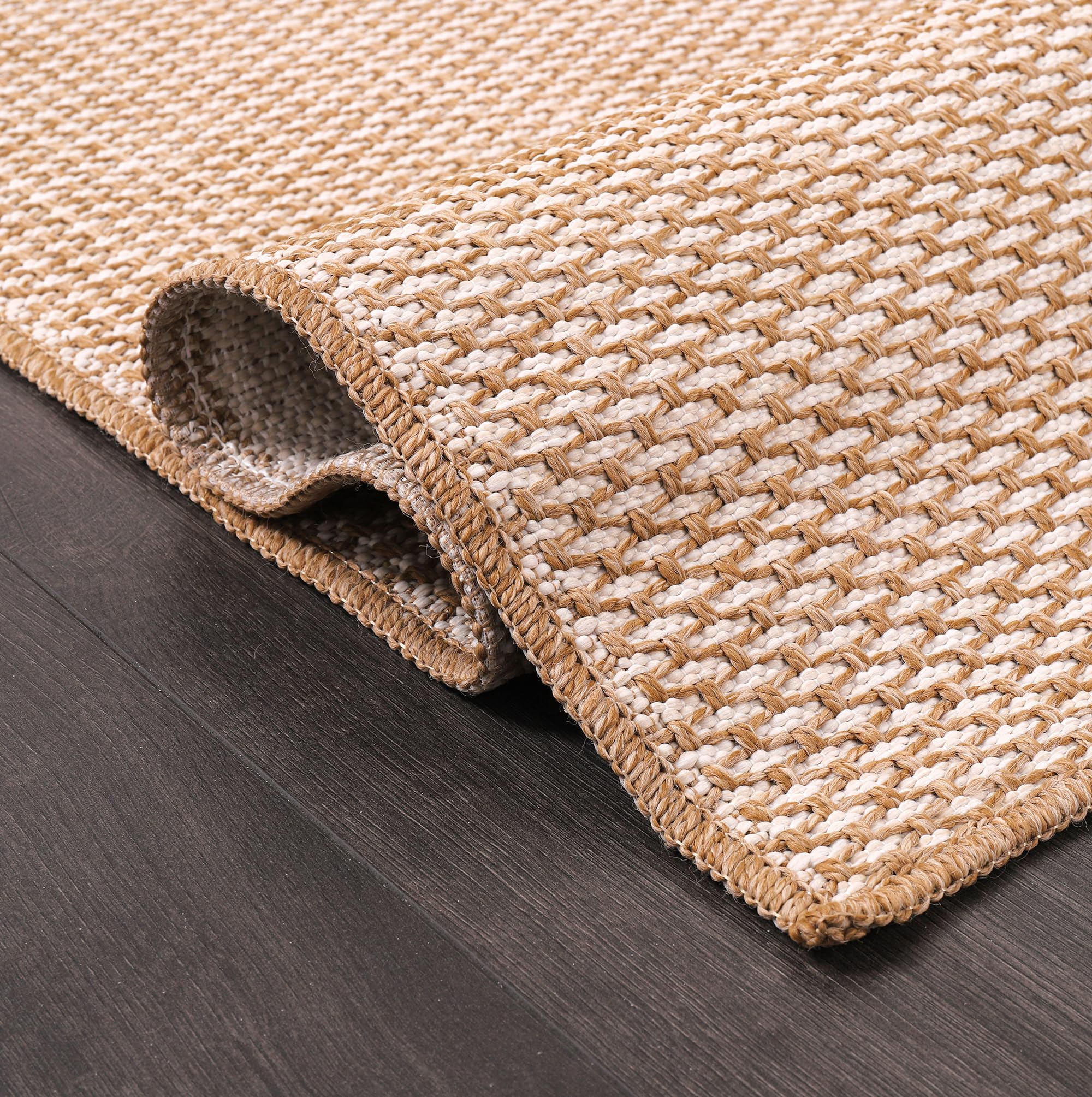 Tapis polypropylène Sweet Home résistant UV | Fini les tapis décolorés sur la terrasse 200 x 290