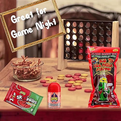 Miniatura 13 de Kit de pepinillos Tiktok Chamoy con dulces, incluye salsagheti Skwinkles, Lucas Gusano y mucho más de Ma Lit Candy