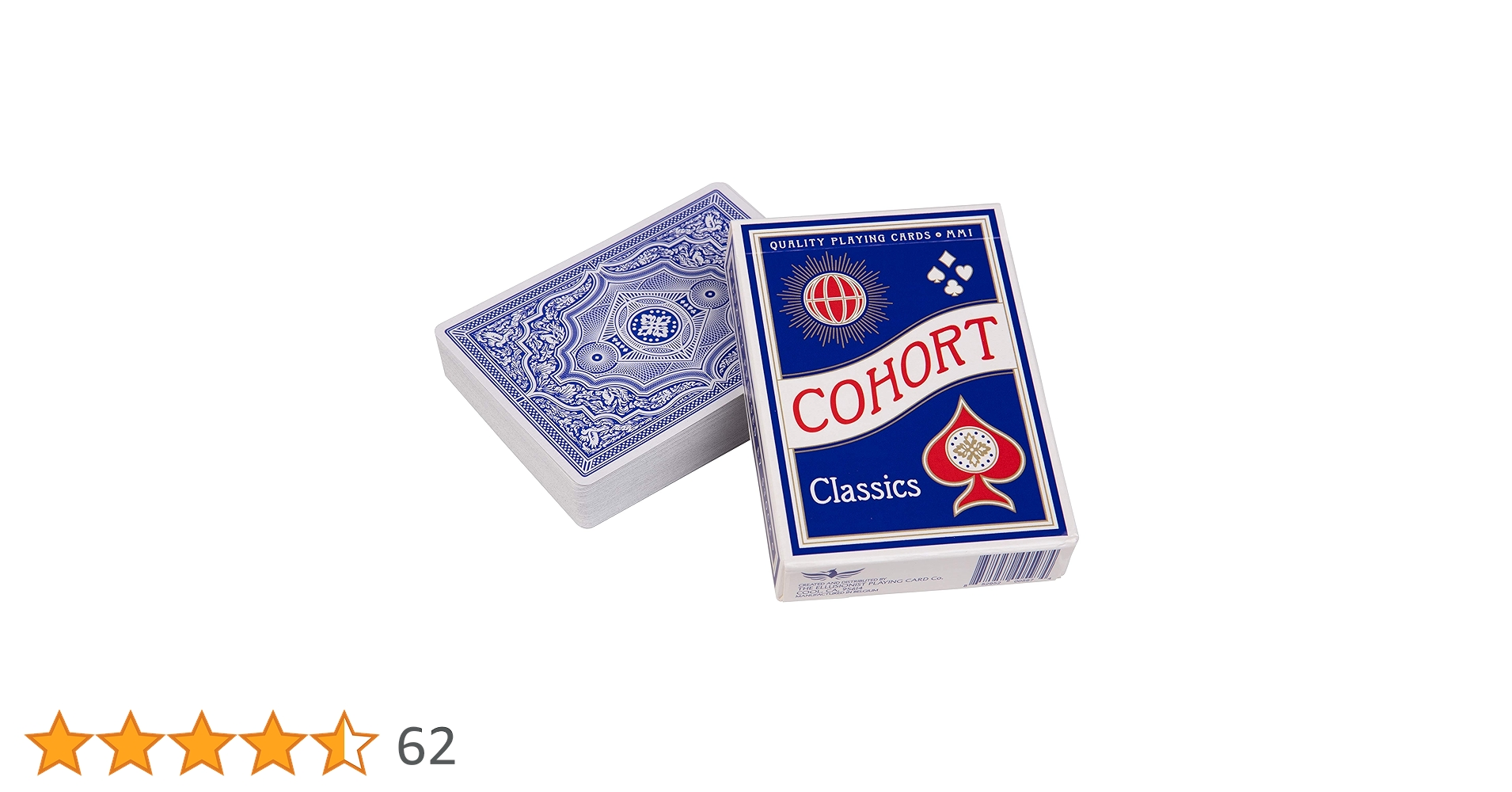 Amazon.co.jp: Ellusionist ブルーコホート トランプデッキ