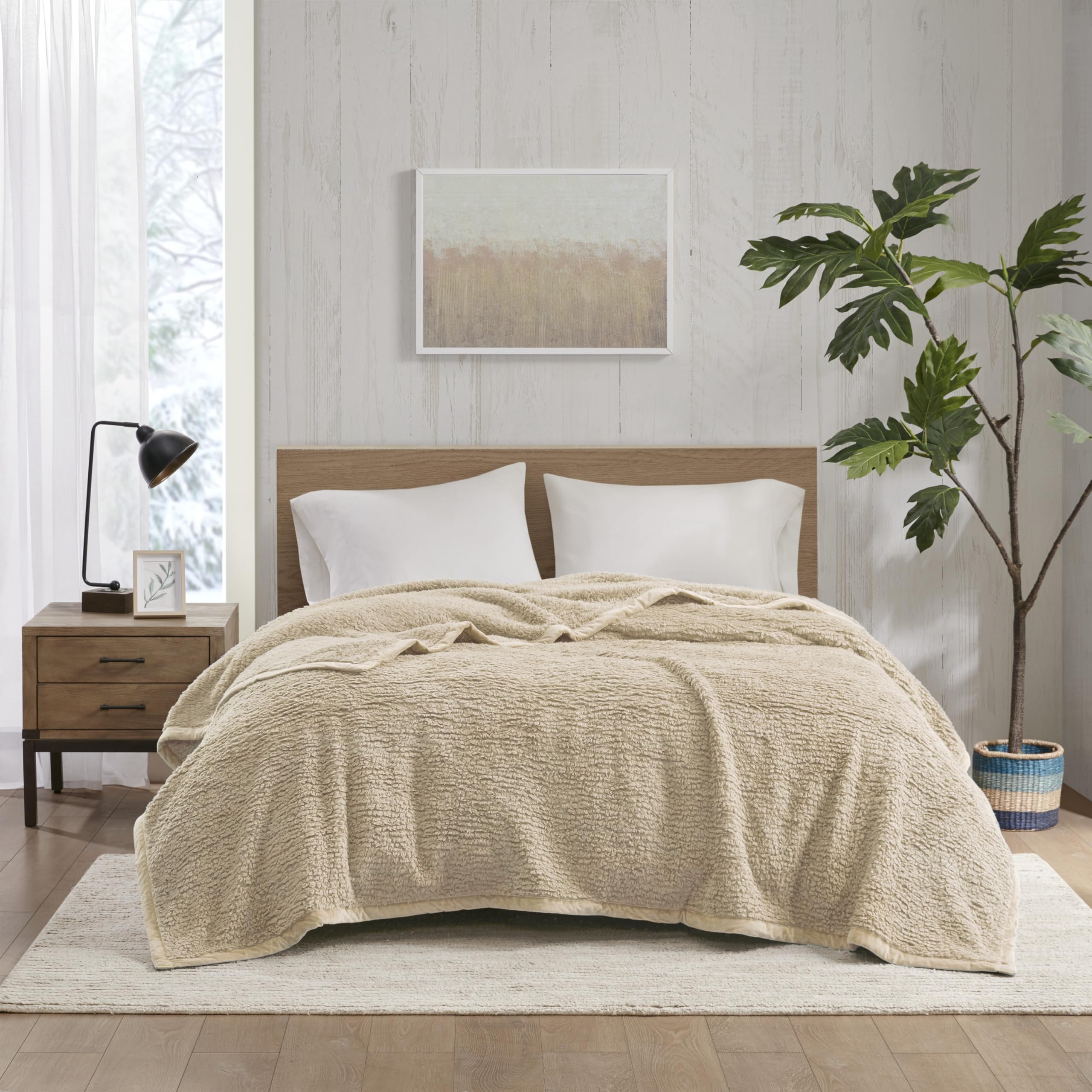 Amazon.com: Woolrich Burlington Berber Blanket Super Soft, Cozy
