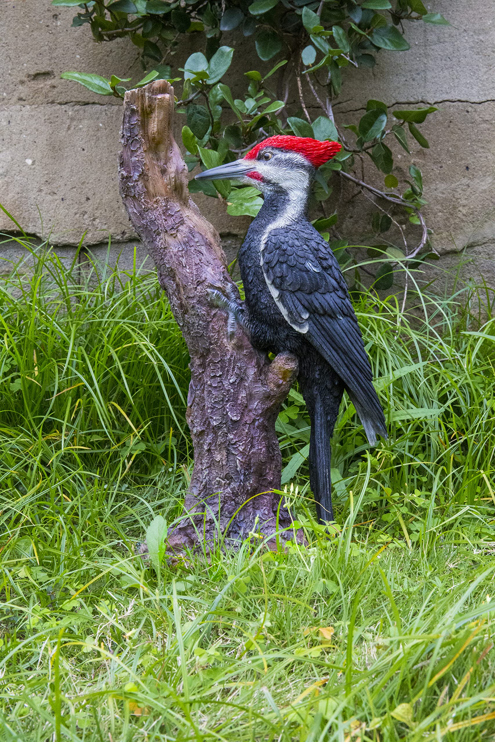 Statue de jardin en résine multicolore Hi-Line Gift pour décor extérieur