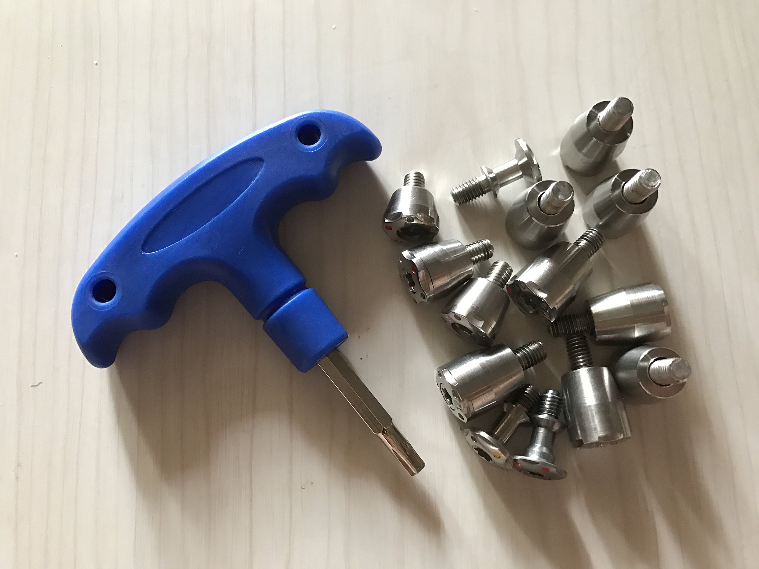 8X Golf Weights Screw for 2017 Taylormade Spider Tour Putter Red Black Silver R11 R1 R9