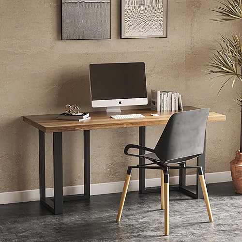 Miniatura 2 de Patas cuadradas de metal para mesa, patas de escritorio resistentes para comedor, computadora, mesa de trabajo, patas de muebles industriales, juego