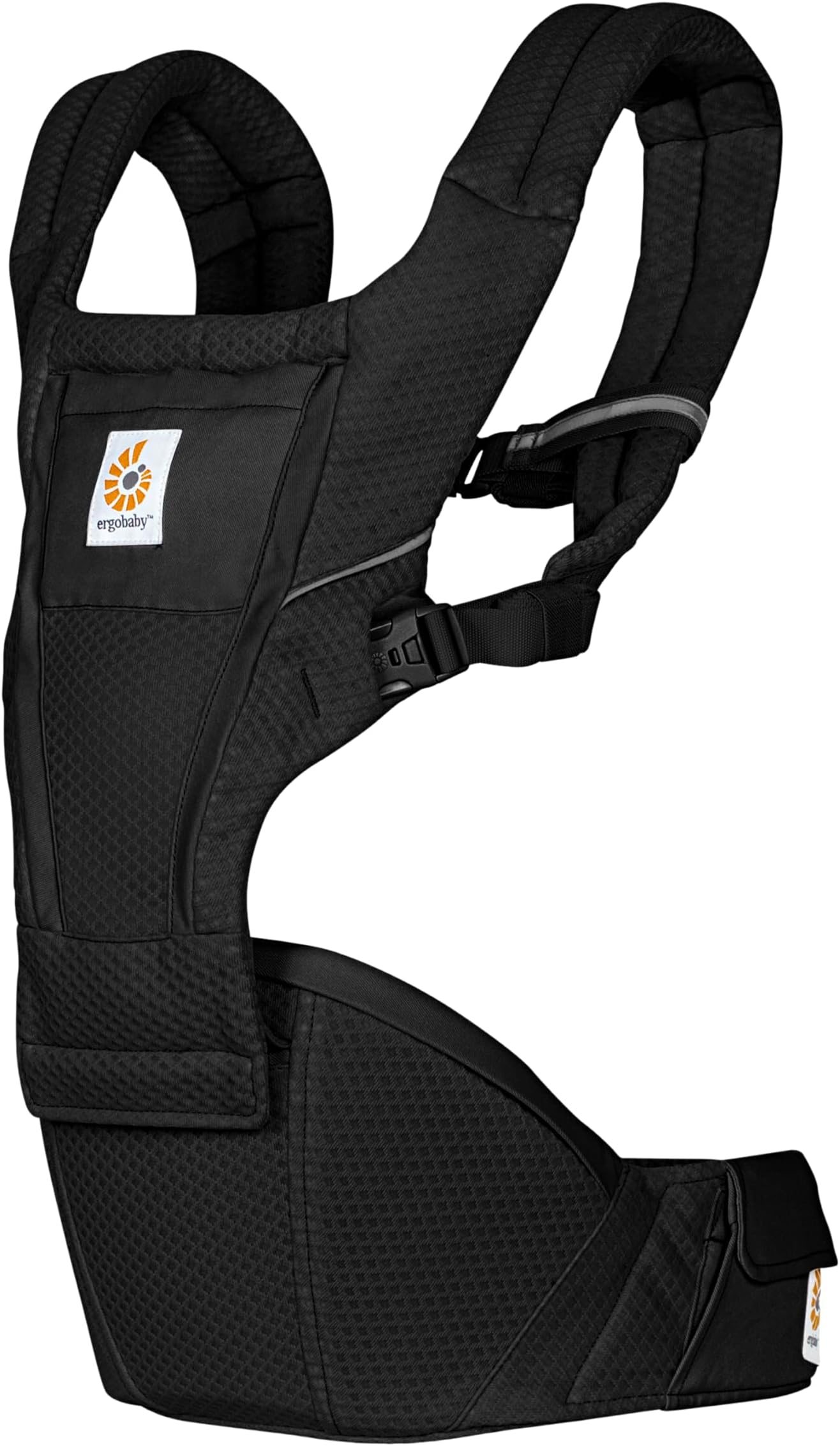Alta Hip Seat Baby Carrier with Belly Seat for Babies and Toddlers from 4 Months (5.5 kg - 20.4 kg) - Baby Carrier with SoftFlex Net