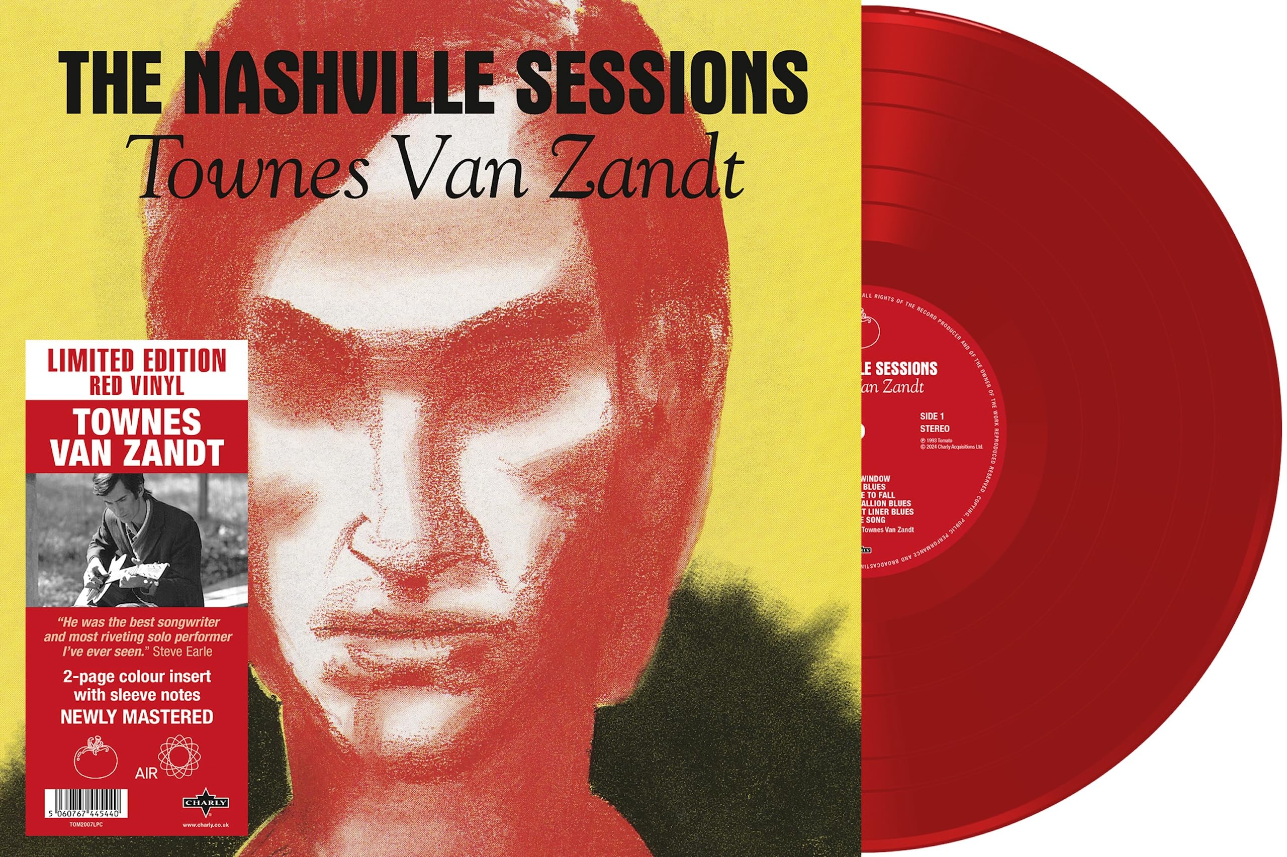 Nashville Sessions - Red Colored Vinyl: Townes Van Zandt: Amazon