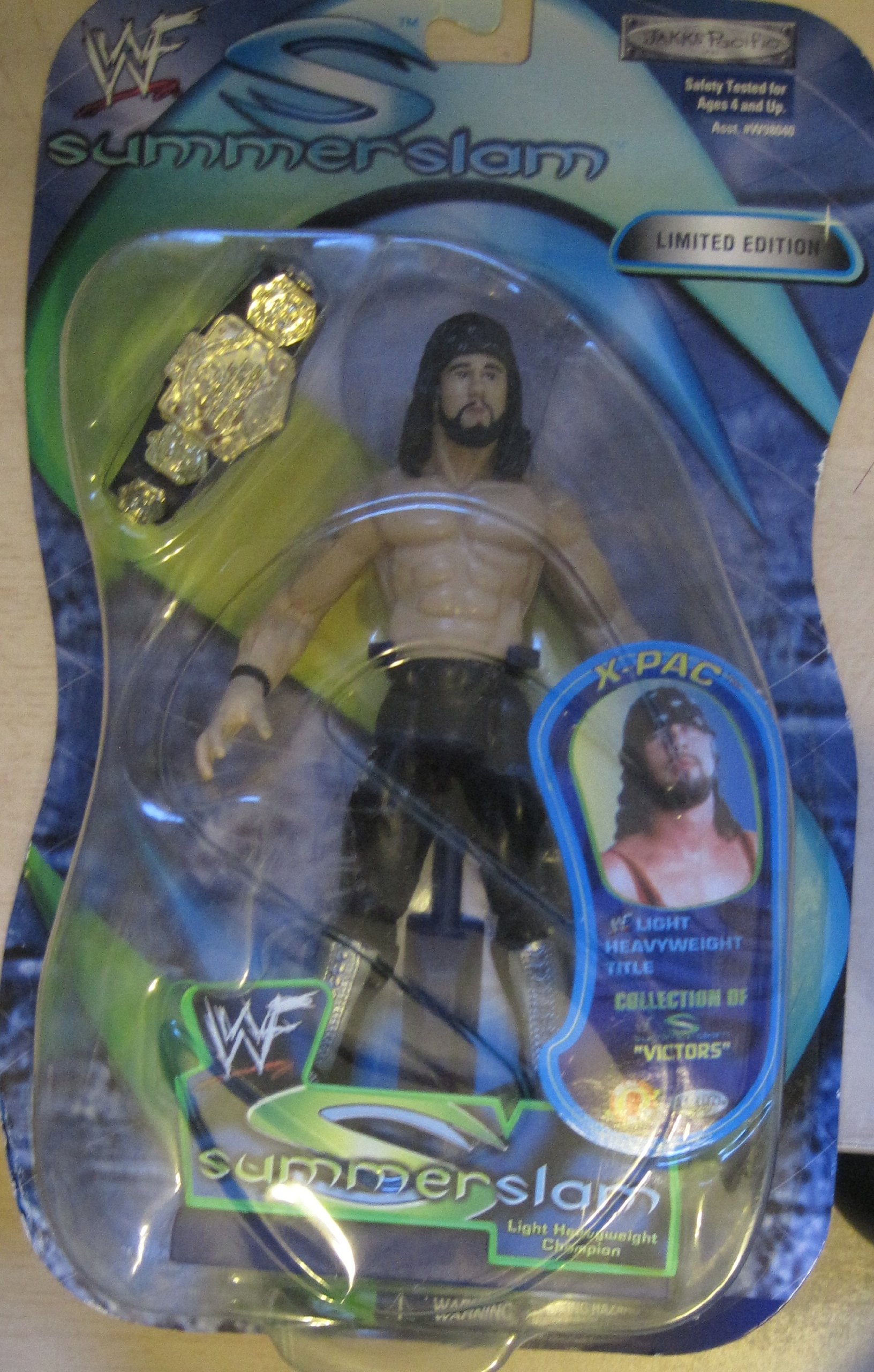 WWF Summer Slam Limited Edition X-PAC by Jakks