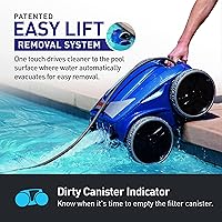 Vista 6 de Polaris 9550 Limpiador robótico deportivo de piscina, aspiradora automática para piscinas enterradas de hasta 60 pies, cable giratorio de 70 pies