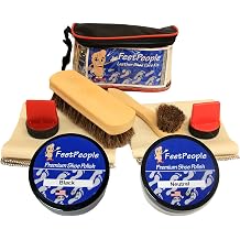FeetPeople Ultimate Leather Care Kit with Travel Bag