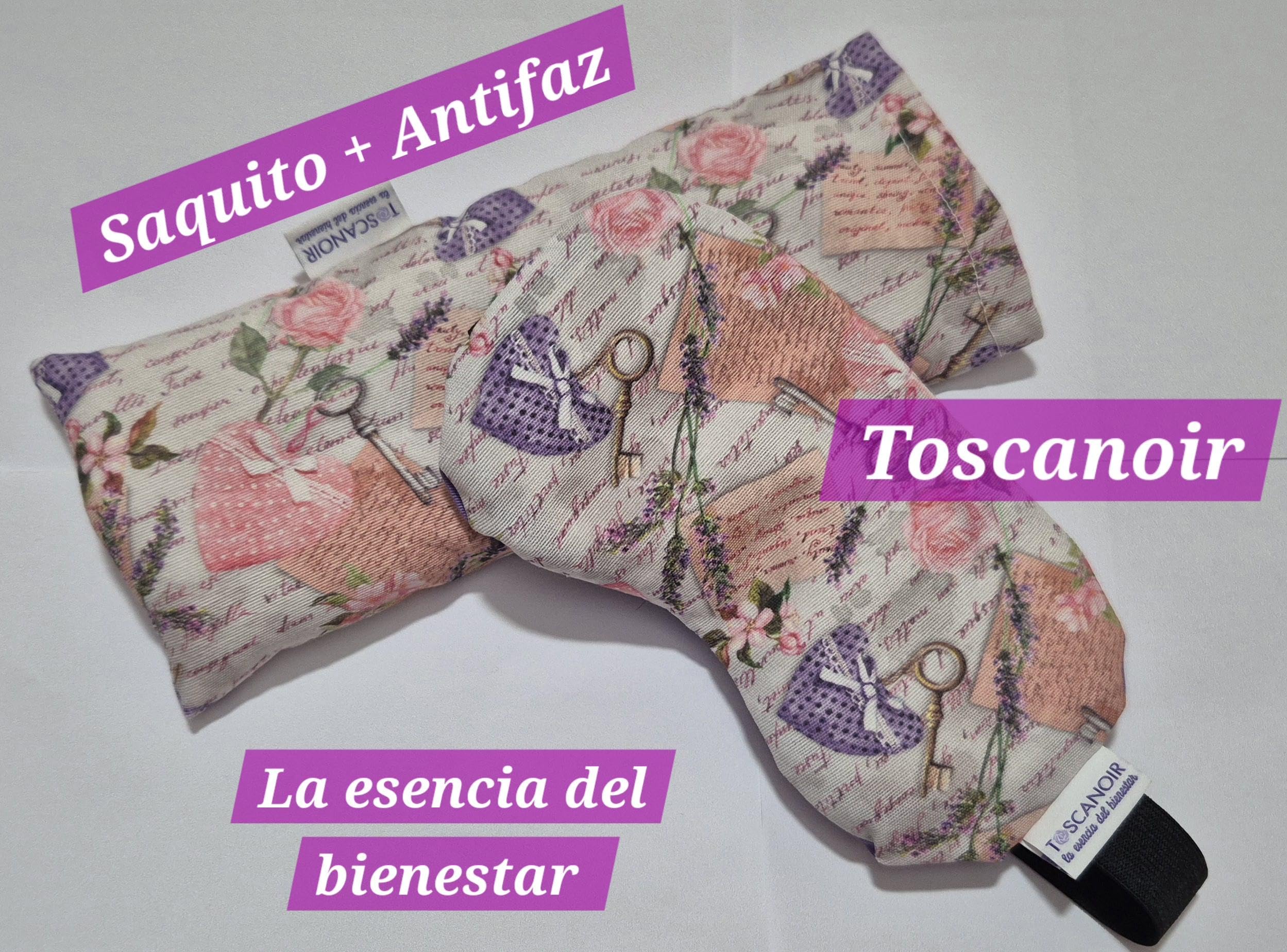 Pack Saquito de Semillas y antifaz Antifaz termico semillas microondas Saco termico semillas