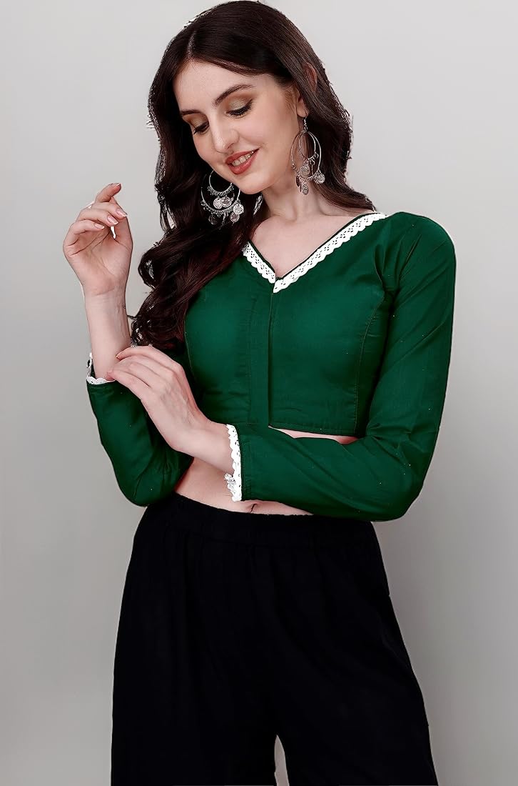 designer jacket blouse with full sleeves