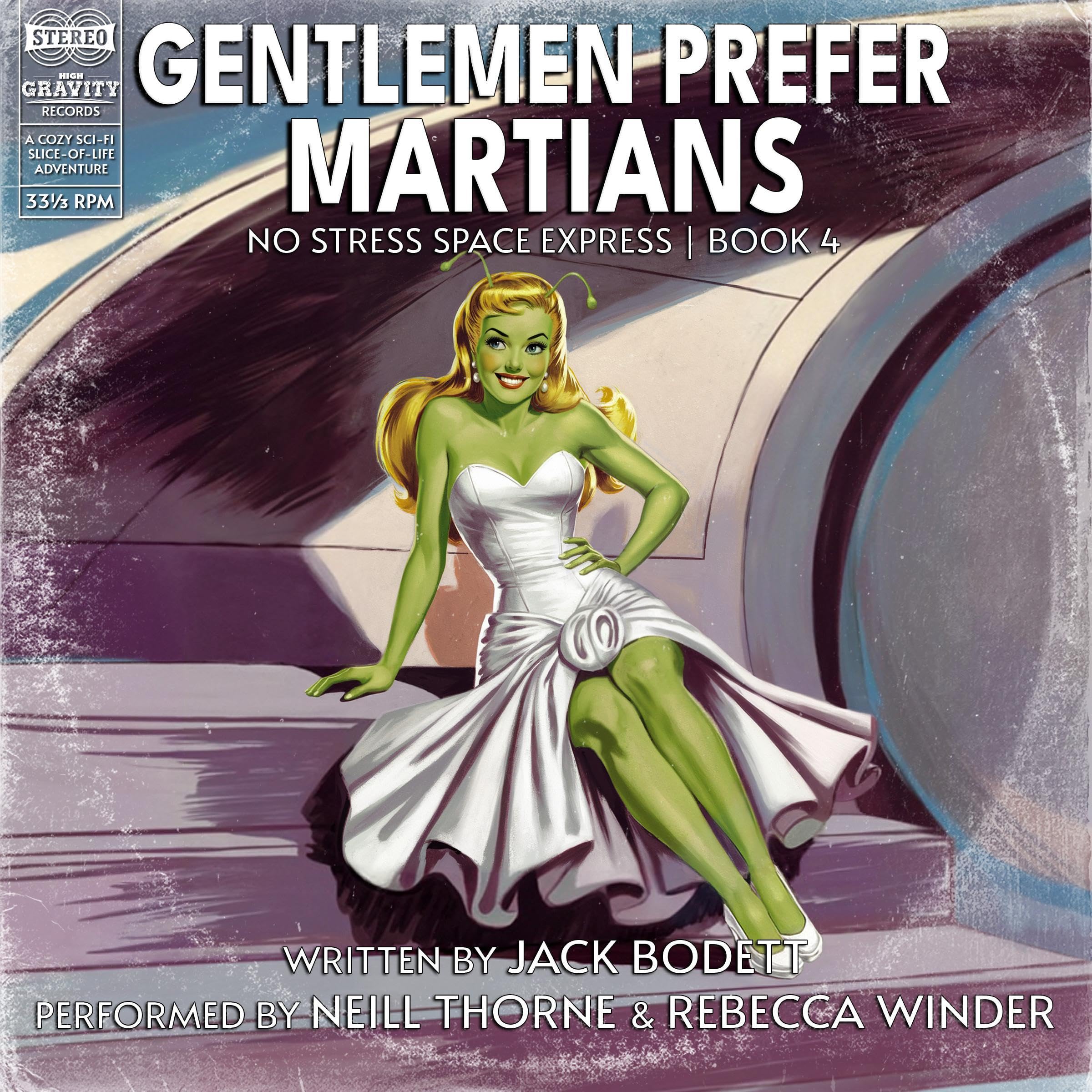 Cover art for Gentlemen Prefer Martians