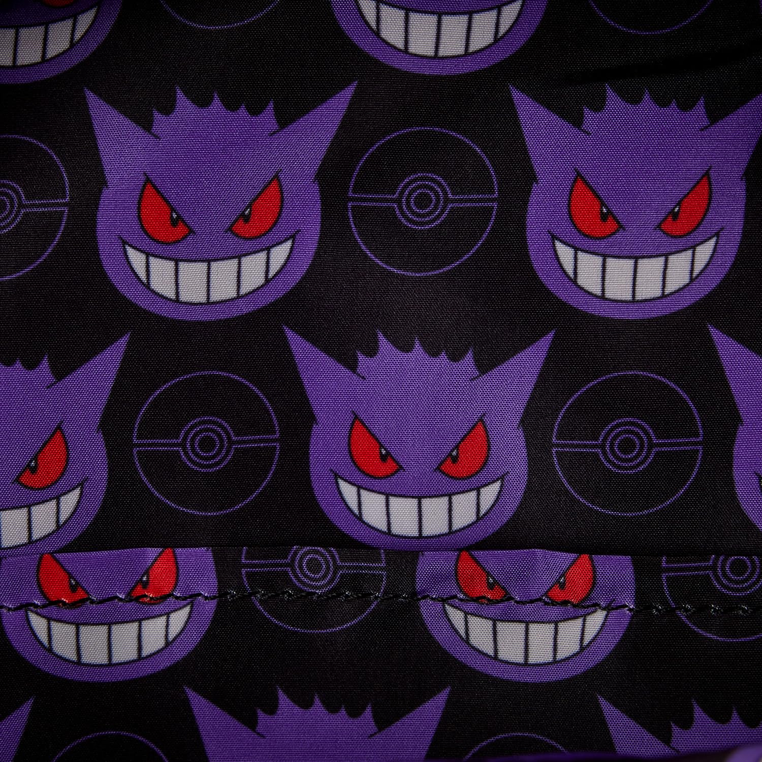 （US発）LOUNGE FLY x Pokemon ゲンガー ミニバックパック Loungefly Pokemon Gengar Floral Characters Mini Backpack