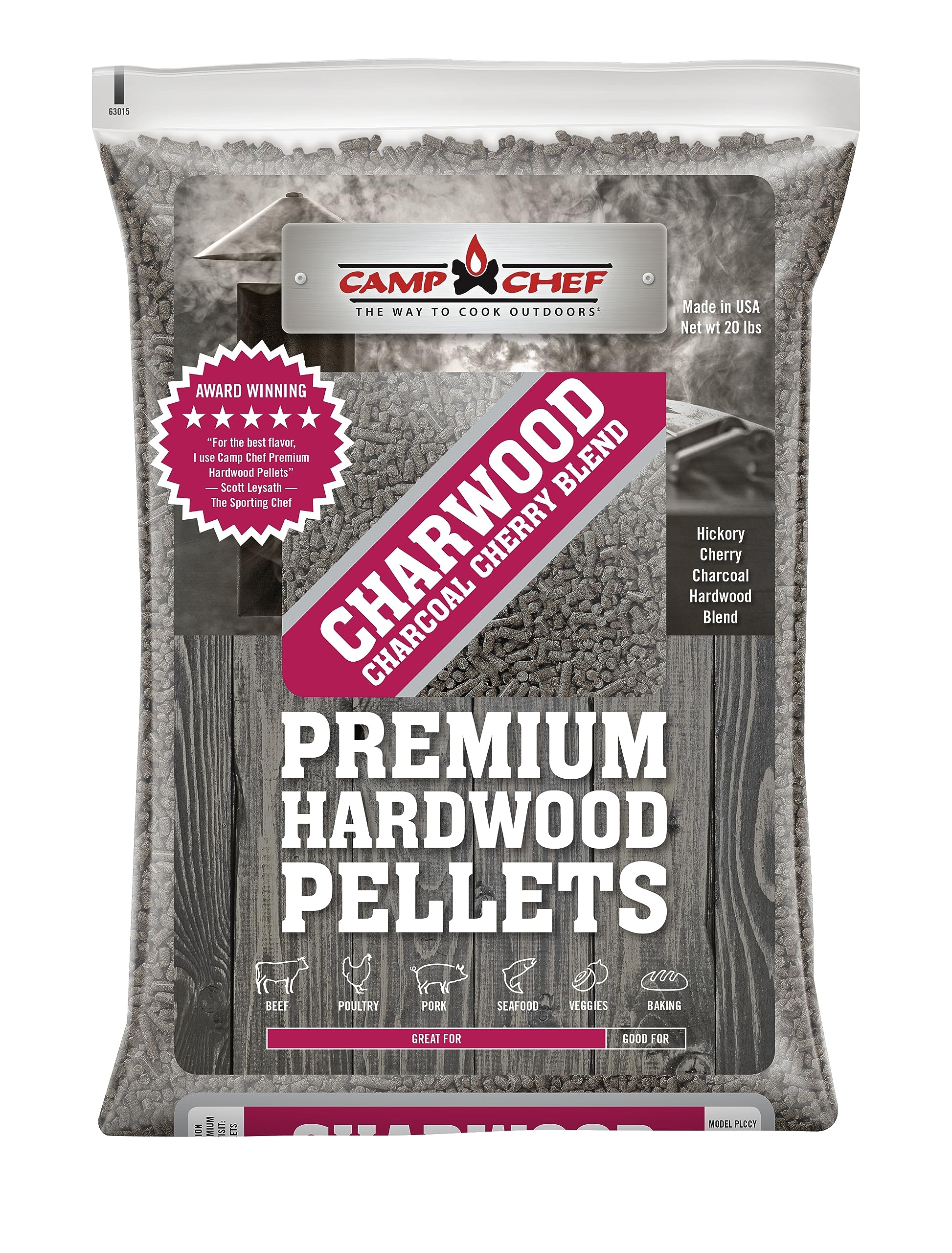 Camp Chef Premium Charwood Pellet - Cherry Blend, PLCCY