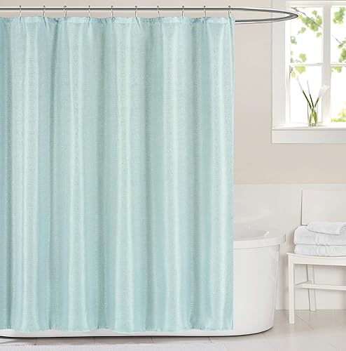 Vista 5 de Kensie Jane Linen - Juego de cenefa y cenefa de cocina con lentejuelas texturizadas, cortina de ventana pequeña para cafetería, baño, lavandería