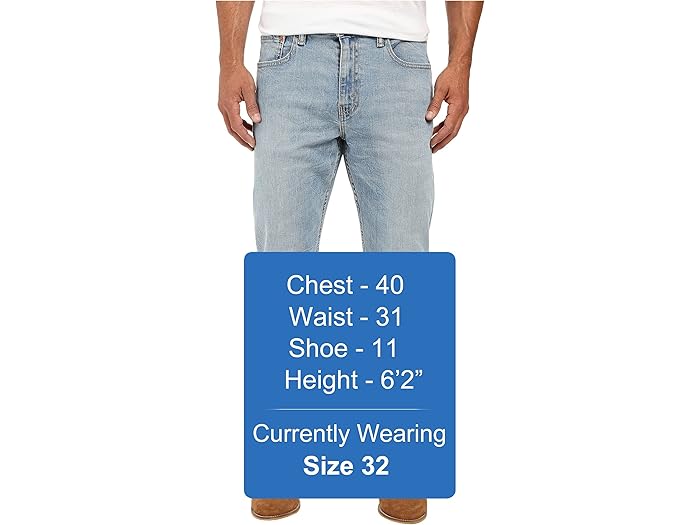 levi's 502 measurements
