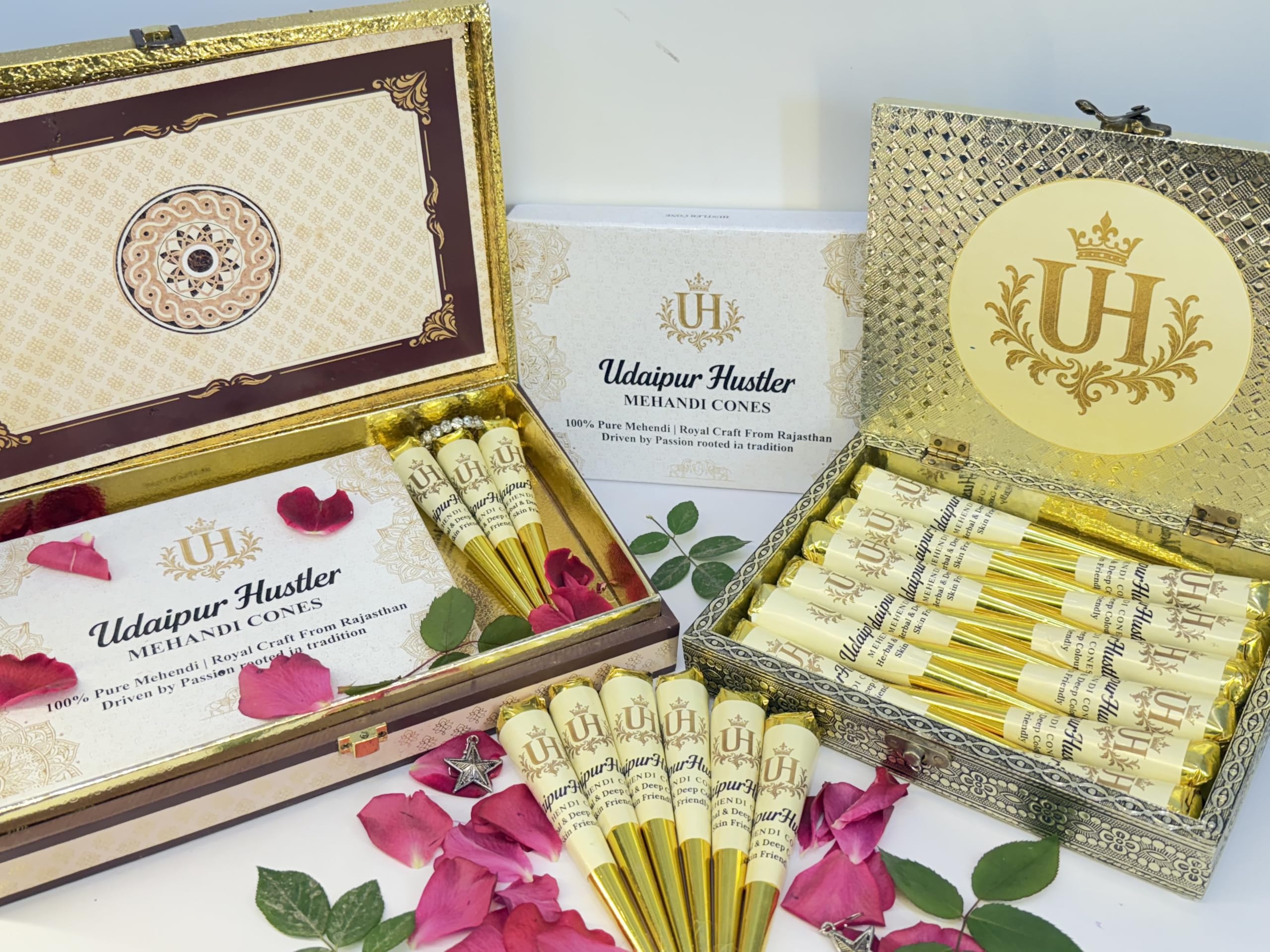 Hustler Cones Premium Herbal Mehndi Cone, Natural Henna, Chemical-Free, for Bridal and Festival Use-image-26
