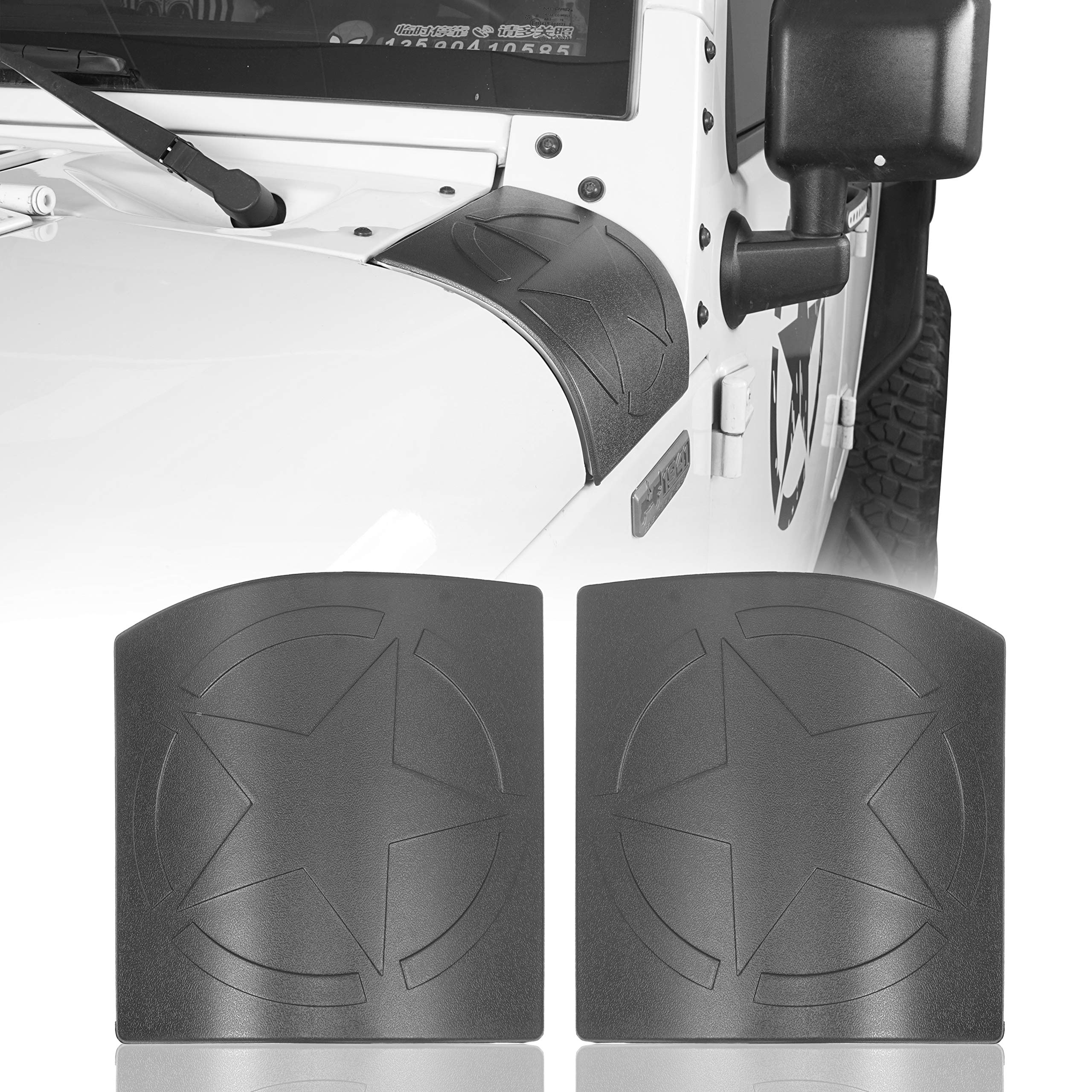 Buy JK Star Cowl Body Armor Side Corner Guard Cover for Jeep JK Wranger