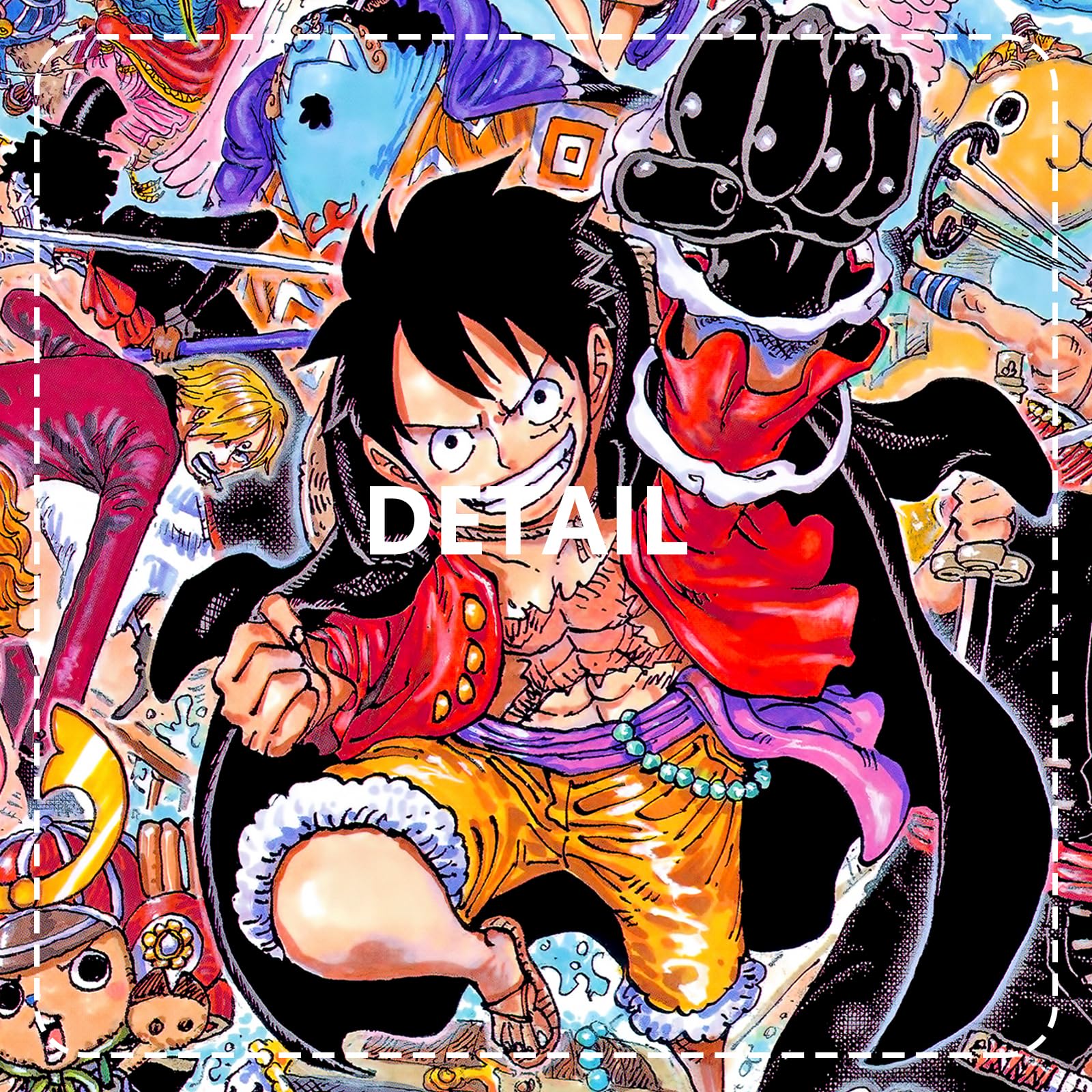 One Piece Poster for Walls WT100 Anime One Piece Canvas Wall Art