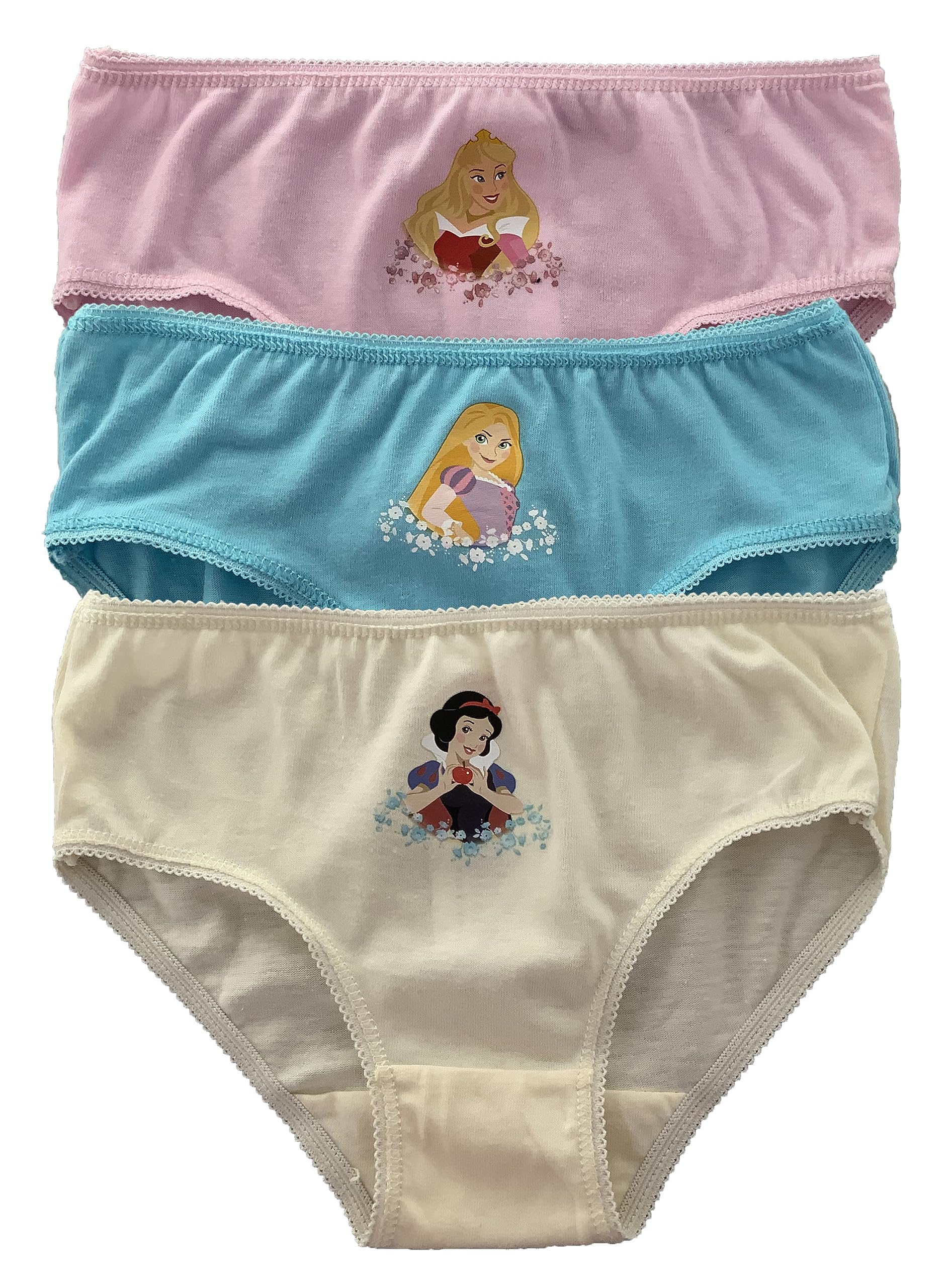 DisneyPrincess Knickers Pants Underwear – Pack of 3