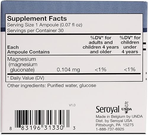 Miniatura 2 de UNDA GAMMADYN Mg | Suplemento oligoelemento de magnesio | 30 ampollas