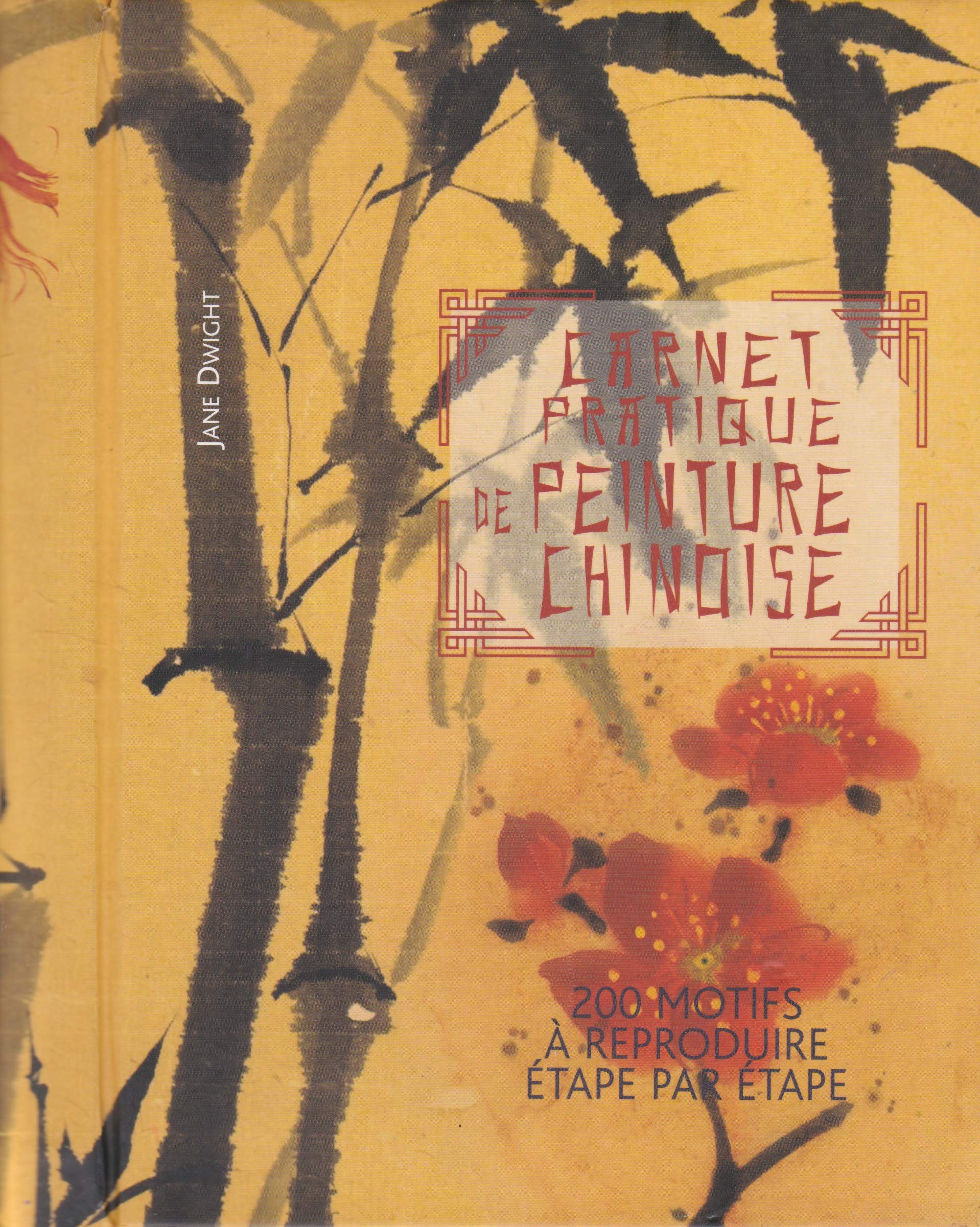 Carnet de peinture chinoise : 200 motifs a reproduire étape par étape