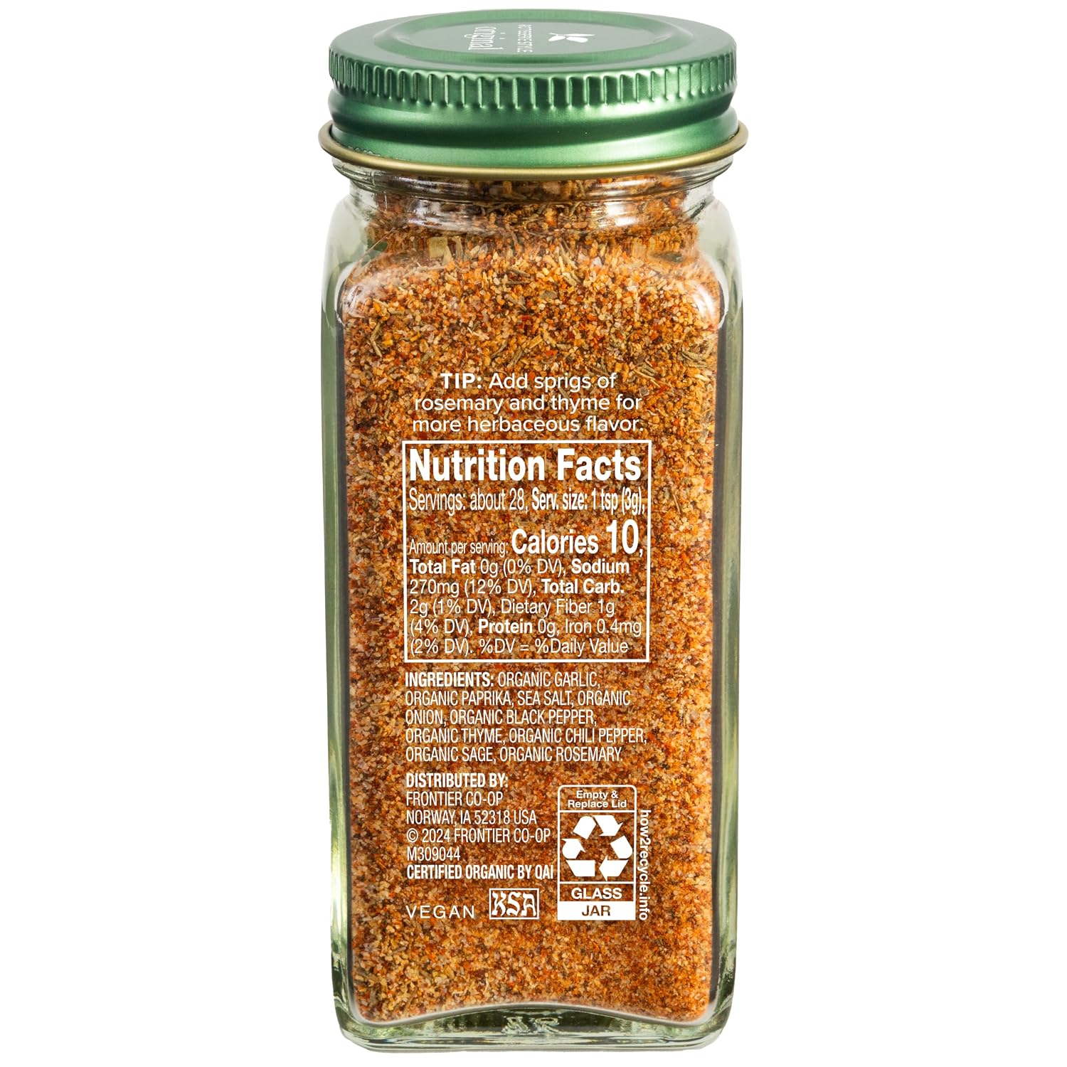 Simply Organic Rotisserie Style Seasoning, Original, 3 Ounce image 2