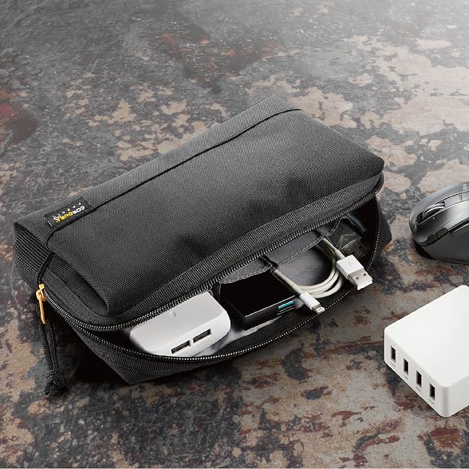 エレコム BMA-CDGP01BK ガジェットポーチ収用例