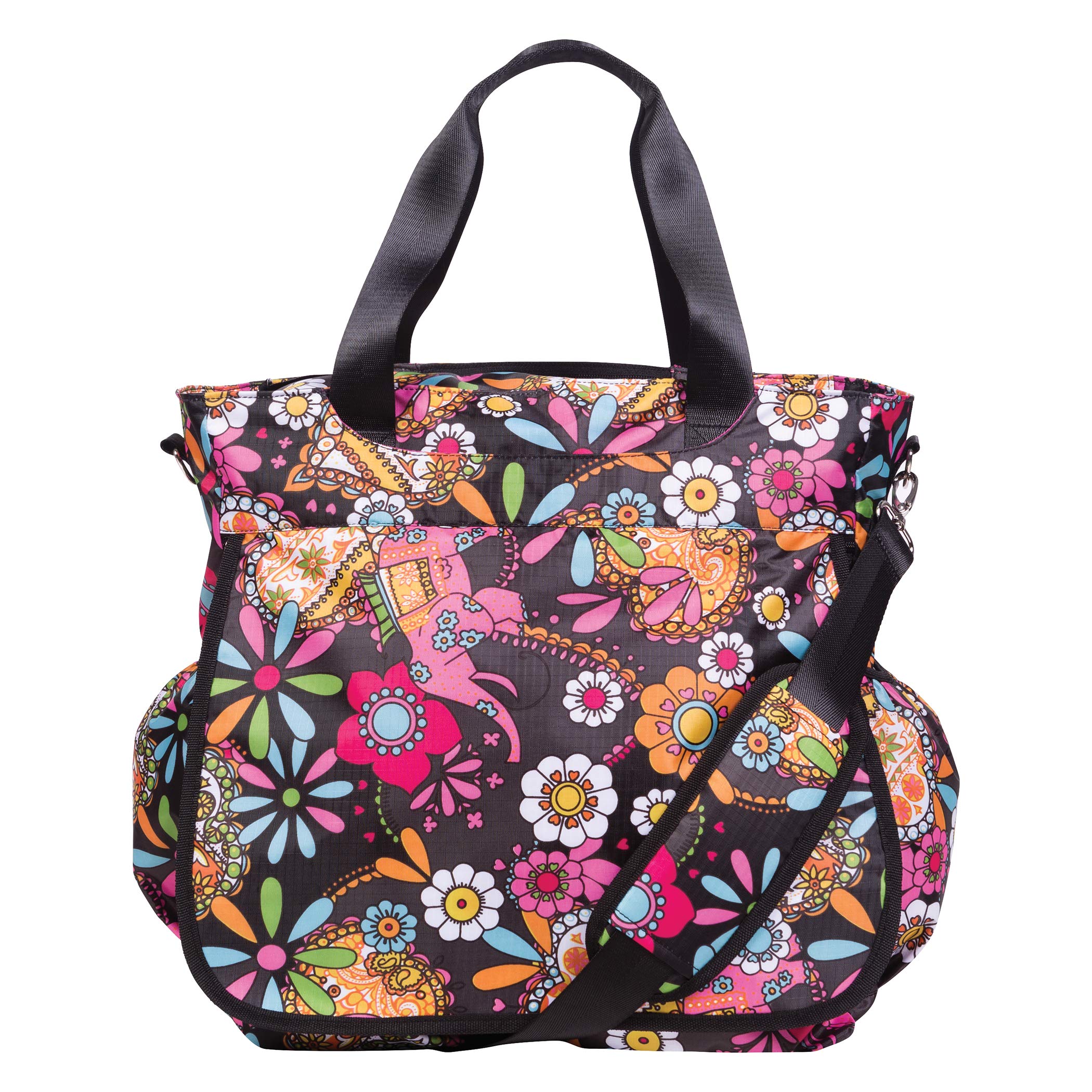 Trend Lab - Bolso para pañales, diseño floral, multicolor