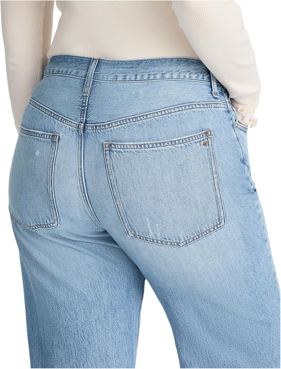 Madewell Women's The Perfect Vintage Wide Leg Jeans in Airy Denim - Image 4