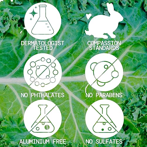 Miniatura 7 de Pacifica Beauty  Loción refinadora de batidos de col rizada  Suero hidratante facial  Ayuda al enrojecimiento, poros, texturas, tono  Superverdes,