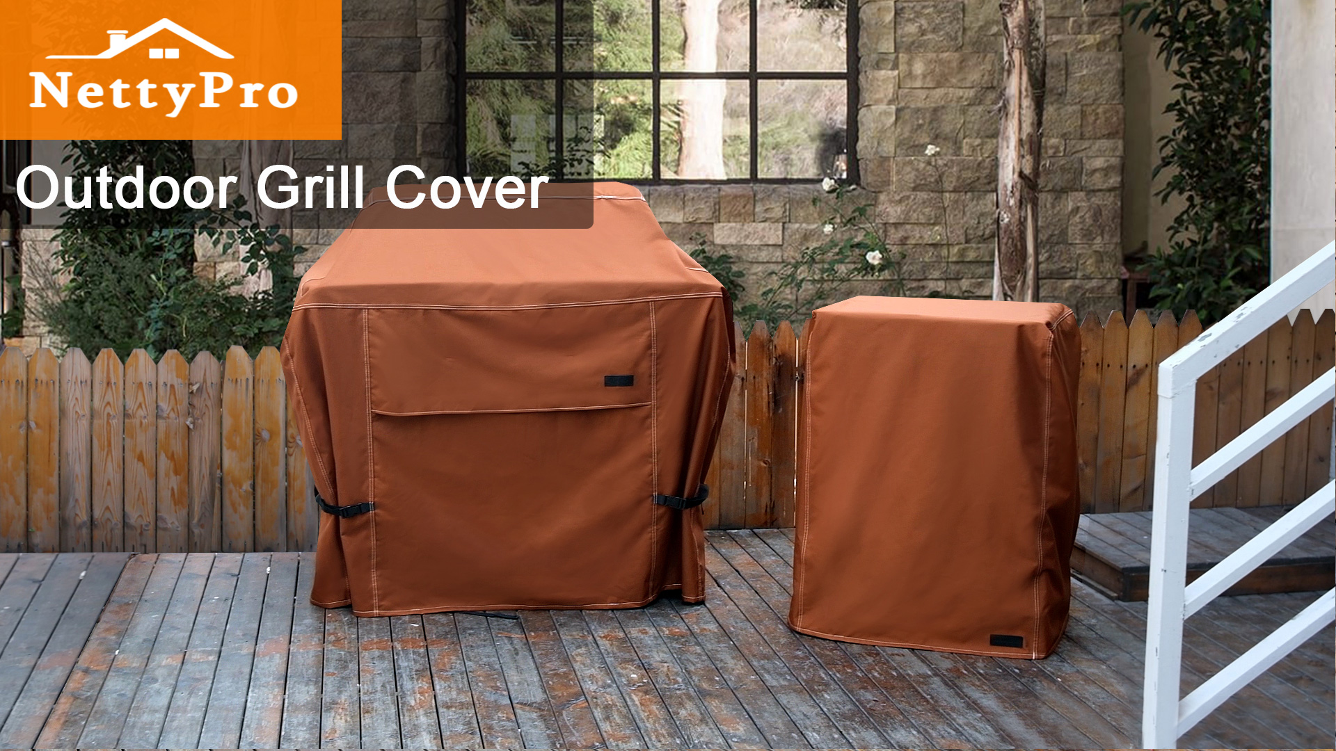 Amazon.com : NettyPro Gas BBQ Grill Cover 52 Inch 2-3 Burner