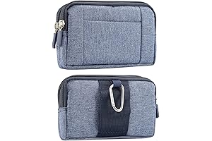 Universal Fit Belt Clip Holster Bag Compatible with iPhone 8 & Most...