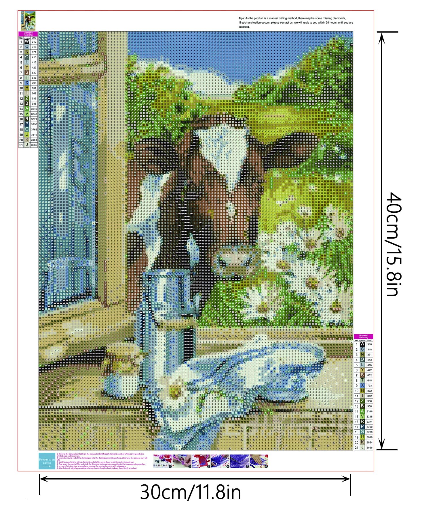 Josog Diamond Painting Complet,Vierge Marie Peinture Diamant Kit Pour Adultes Enfants Cristal Strass Broderie Diamant Point De Croix Art Salon Maison Décora Murale Cadeau Square Drill,25x45cm