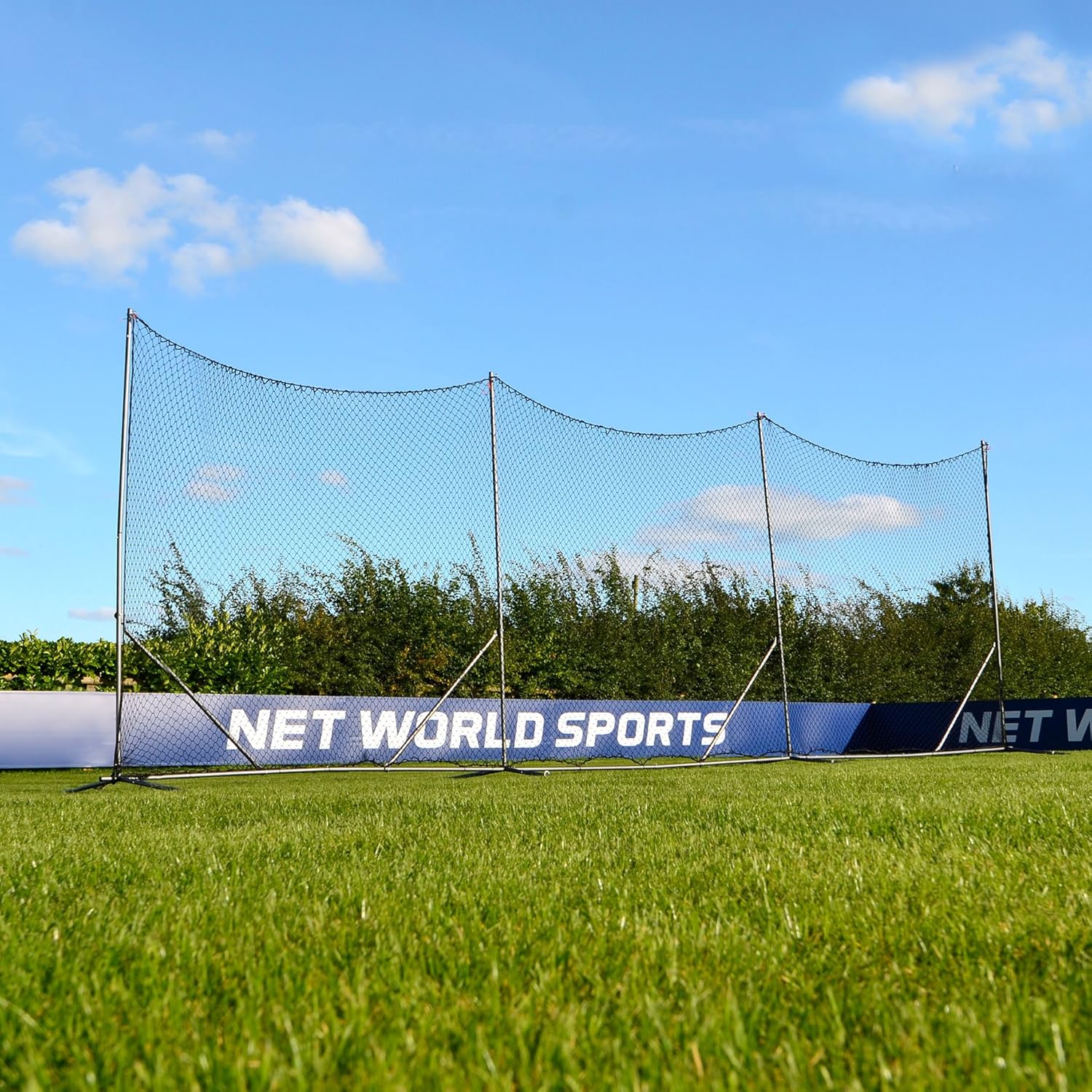 Stop That Ball System [5 Sizes] | Freestanding Ball Stop Netting for Backyard | Soccer Ball Stopping Net System - Behind Goal Soccer Net | Soccer Rebounder : Sports & Outdoors