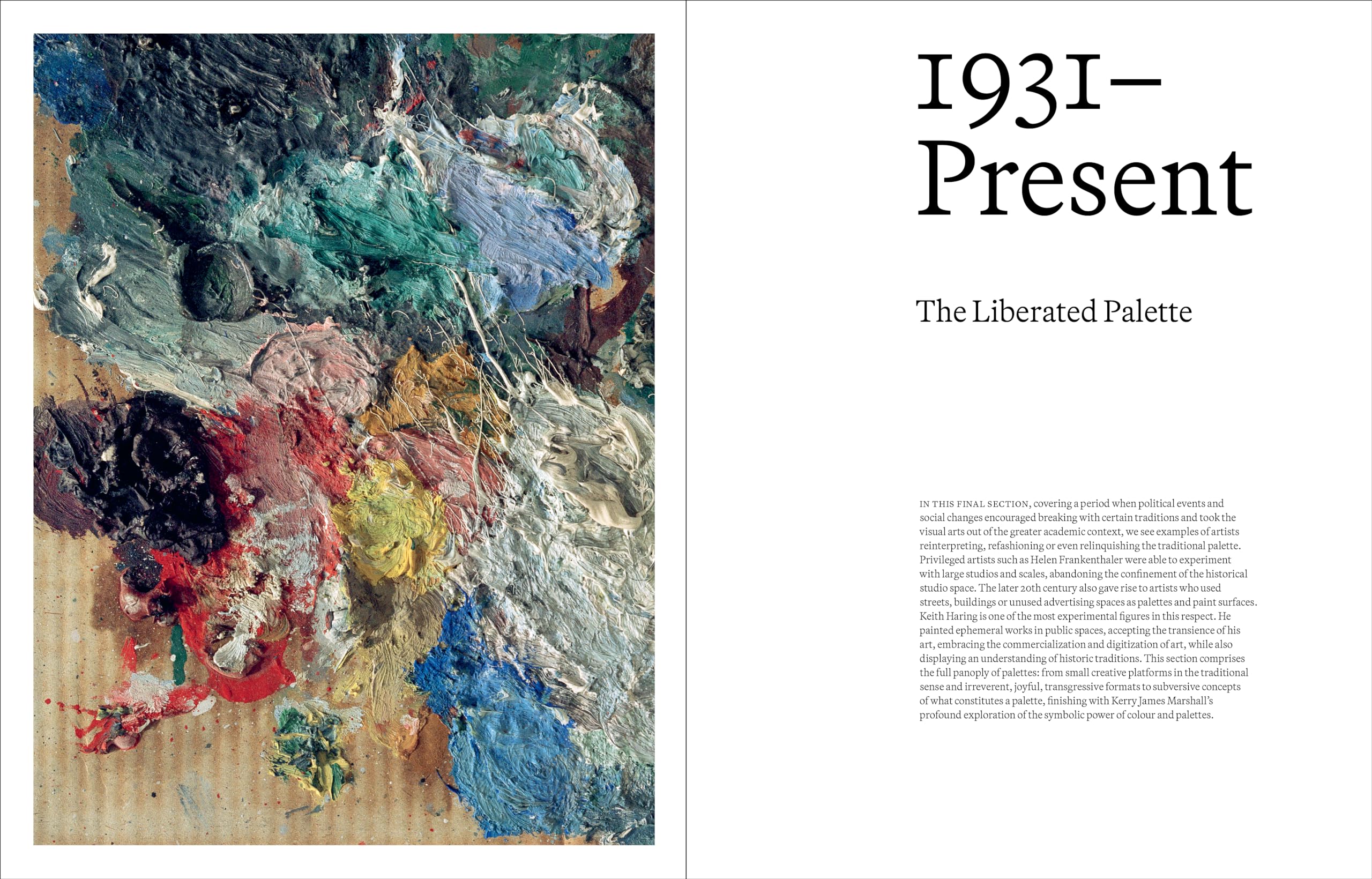 The Artist's Palette: The palettes behind the paintings of 50 great artists (Thames and Hudson Ltd)