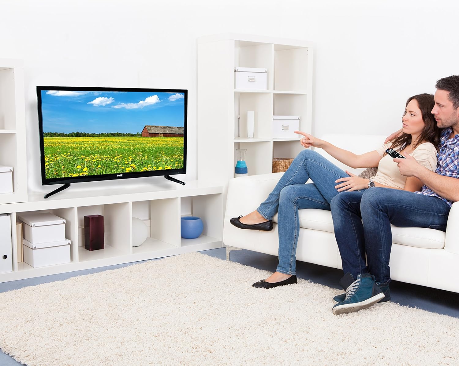 Pyle 40 Inch LED TV remote control