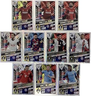 MATCH ATTAX 101 2019/20 FULL SET OF ALL 10 HUNDRED CLUBS inc RONALDO MESSI MBAPPE
