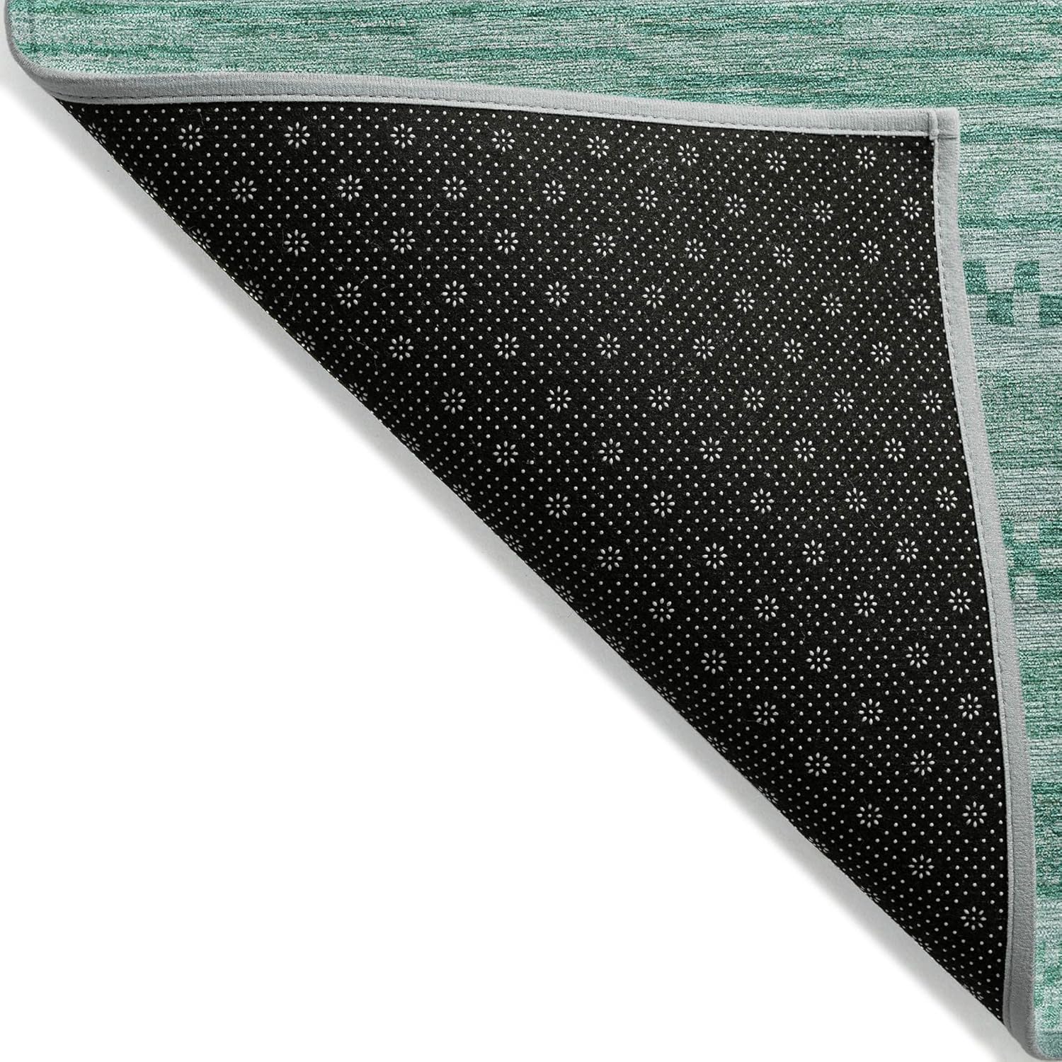 Addison Rugs Chantille ACN1625 Turquoise 1'8" x 2'6" Indoor/Outdoor, Machine Washable, Easy Clean, Non Shedding, Bedroom, Living Room, Dining Room, Kitchen, Patio Rug